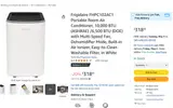 Frigidaire FHPC102AC1 Portable Room Air Conditioner, 10,000 BTU - Thumbnail 10